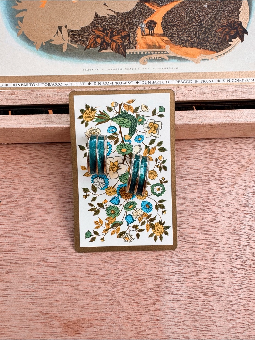 Vintage Green Earrings